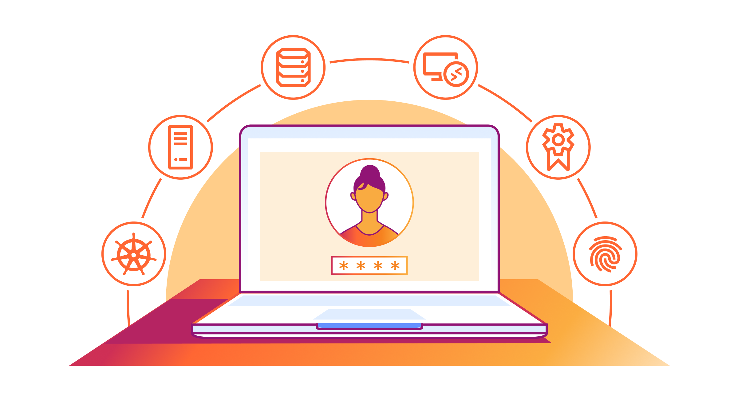 Infrastructure Access Hero illustration